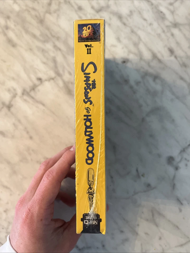 The Simpsons Go Hollywood Volume II 2 (VHS, 1999) BRAND NEW & SEALED!! - Image 4 of 4