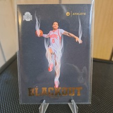 John Mobley Jr. 2024 Onit Gold Foil Blackout Ohio State Buckeyes Basketball