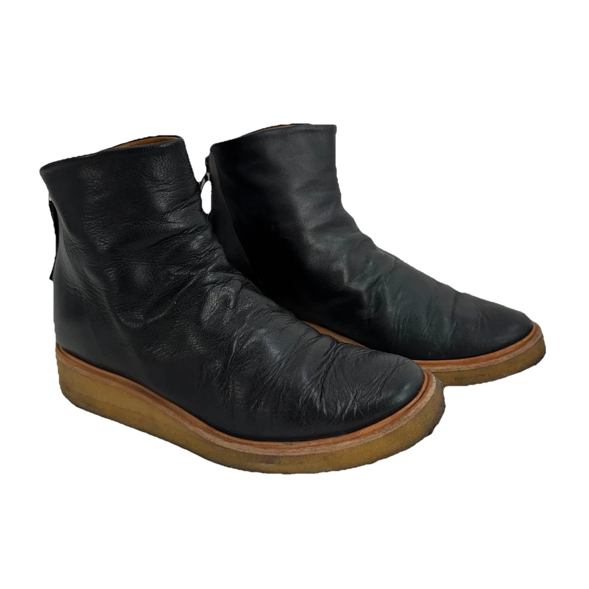 COCLICO Womens 40 Hop Boot Mimetico Gray/Olive Nubuck Leather Zip‎ Ankle Boots Coclico Booties for Women for sale | eBay main image 2