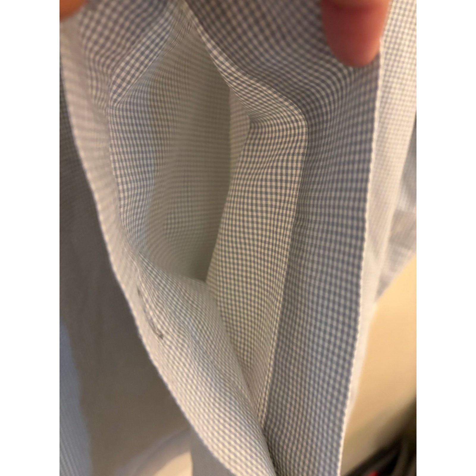 ESKANDER Button Down Gingham Relaxed Button Shirt… - image 8