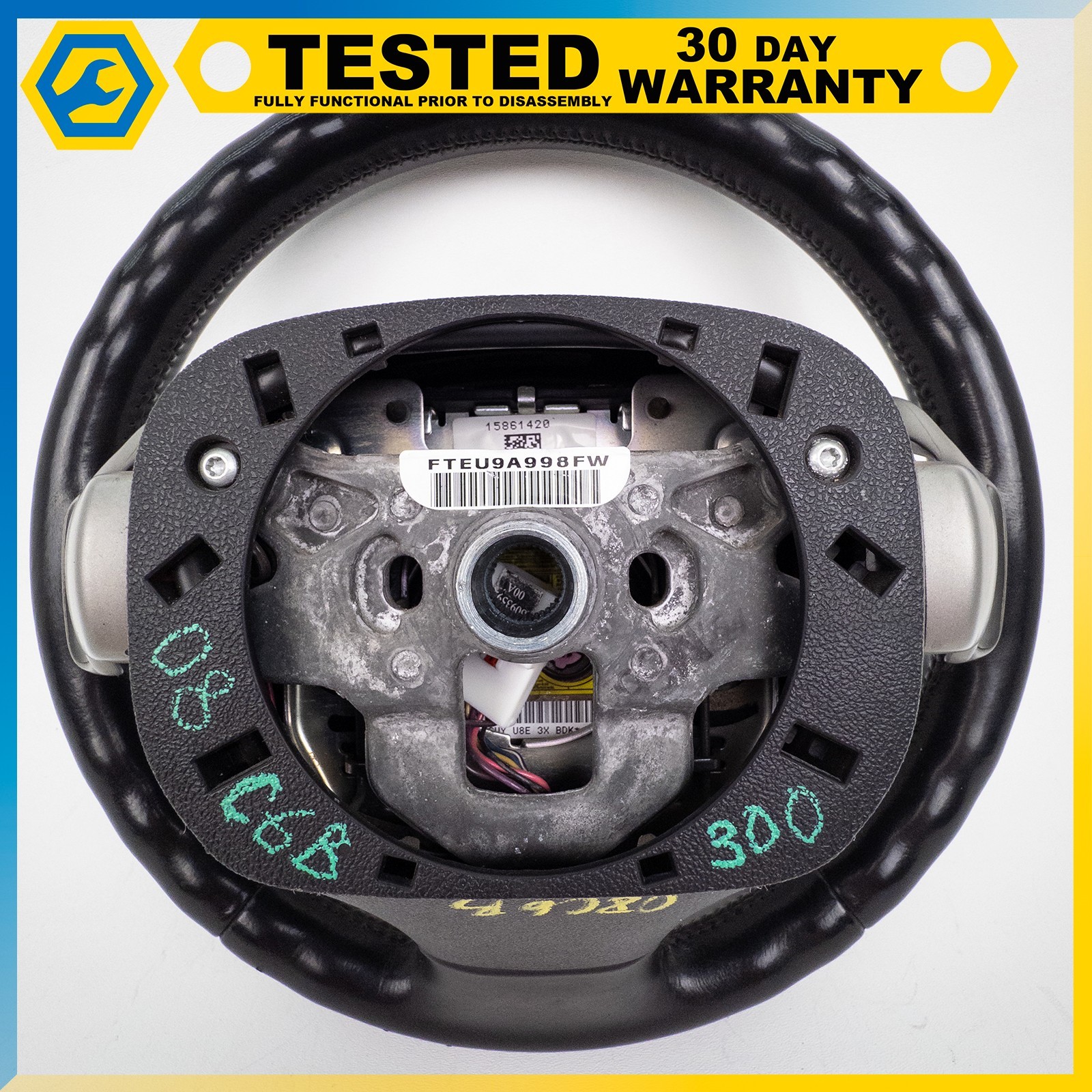 05-13 CHEVROLET CORVETTE C6 STEERING WHEEL SHIFT PADDLE RADIO CONTROL SWITCH OEM