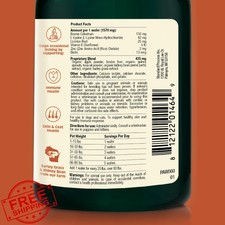 Spirited Paw Allergy Chews 90 Wafers Dog Cat Seasonal Allergy Skin Coat