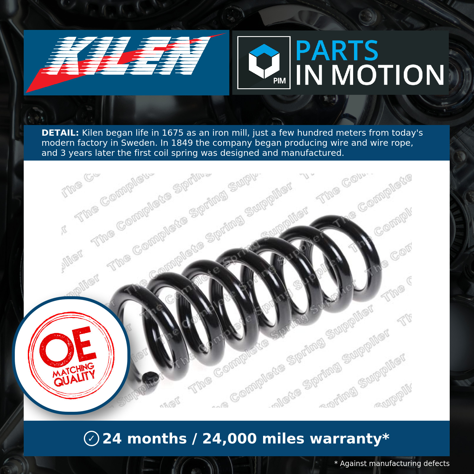 Fits LESJOFORS 4256879 COIL SPRINGS - Image 12