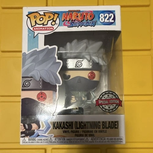Funko Pop!: Naruto Shippuden Kakashi (Lightning Blade) #822 Special Edition