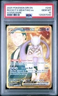 Team Rocket's Mewtwo EX 240/182 PSA 10 Destined Rivals Pokemon JC030