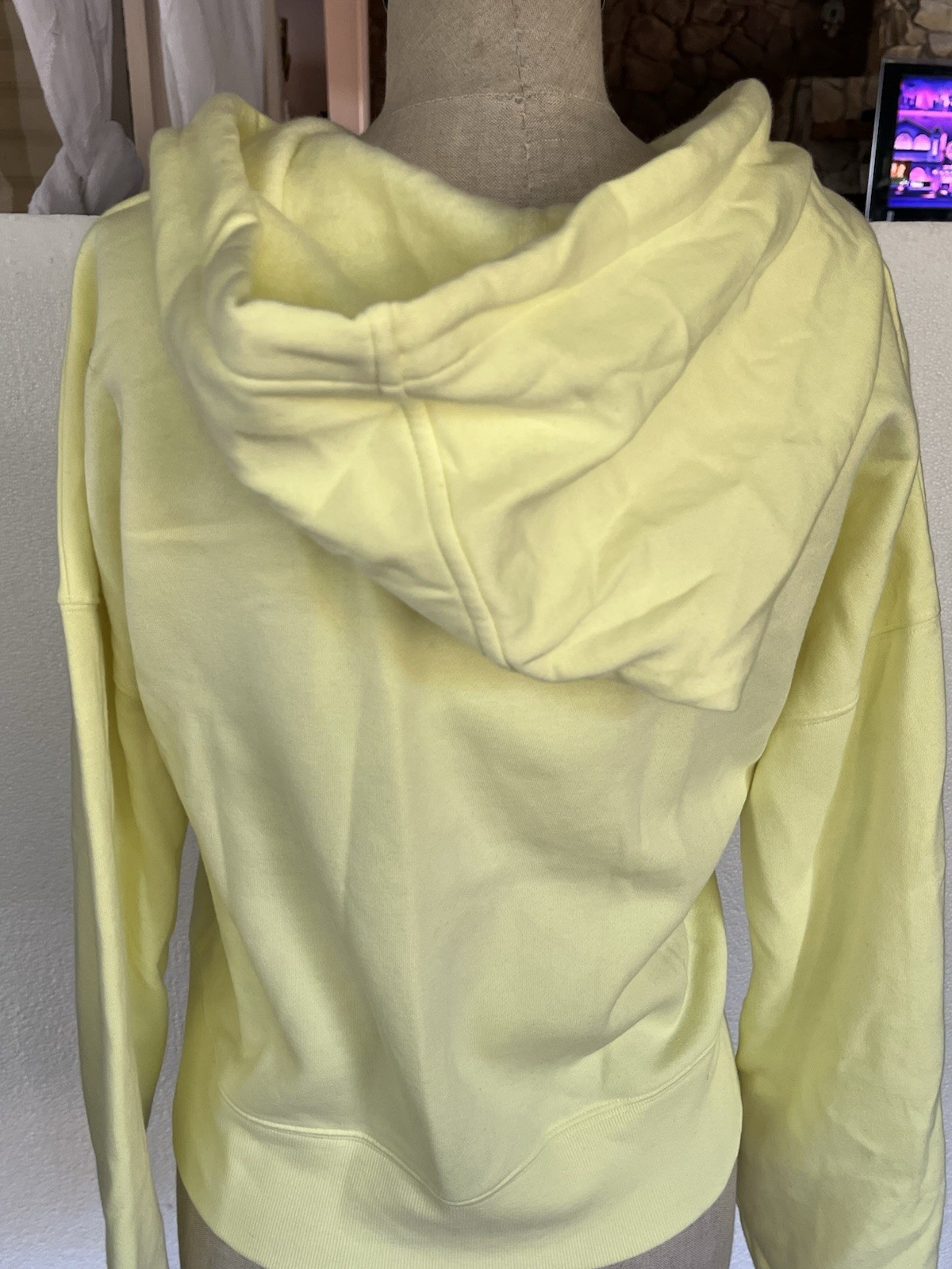 Universal Threads Yellow Zipper Front Jacket Hood… - image 7