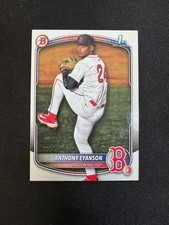 2025 Bowman Draft Baseball Anthony Eyanson Boston Red Sox Paper Base #BD-116