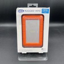 LaCie RUGGED MINI 5TB All-Terrain Mobile Hard Drive - 130MB/s (STJJ5000400)