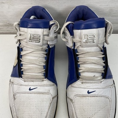 Nike Air ZOOM Generation LeBron‎ James OG Royal Shoes 308573-112 VTG Size 11 VTG? Sz 10 - Nike Air ZOOM Generation LeBron James OG Royal  main image 2