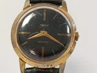 Vintage Timex Shockproof Mechanical Mens Watch 34mm Gold Tone160-190mm Wrist