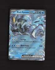 Carta Pokemon Holo Black Kyurem ex 048/191 Surging Sparks ultra rara quasi nuova