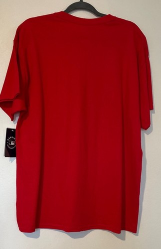 Texas Rangers Logo MLB Red SS Tshirt Men’s XL Genuine Merch Majestic NWT - Picture 6 of 6