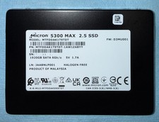 Micron 1.92T 5300 MAX 2.5" SSD MTFDDAK1T9TDT