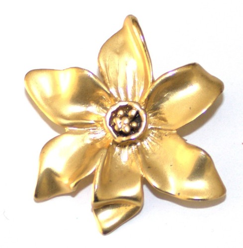 Jolie Broche Vintage Argentée – Originale – Accessoire Rétro