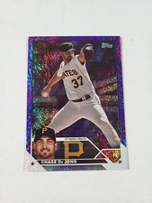 2023 Topps Update Chase De Jong Purple Foil /799 Us297