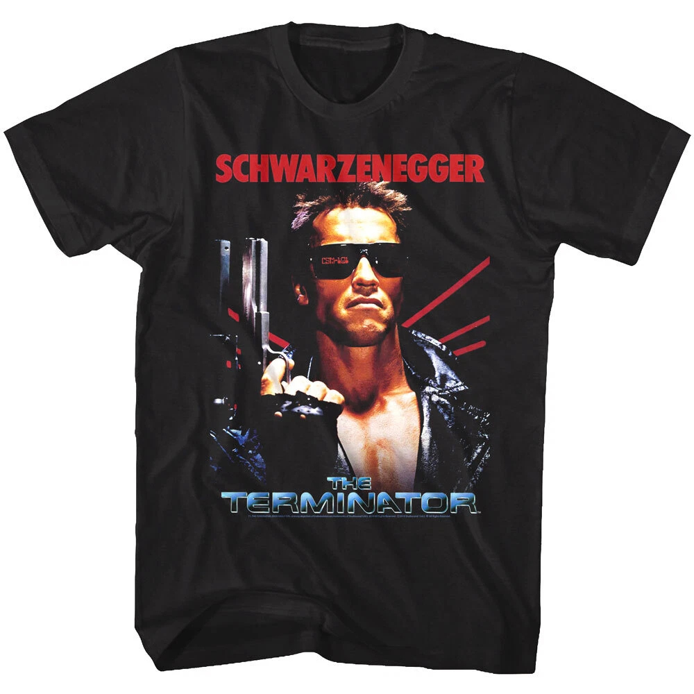 Terminator Schwarzenegger Poster Men’s T Shirt