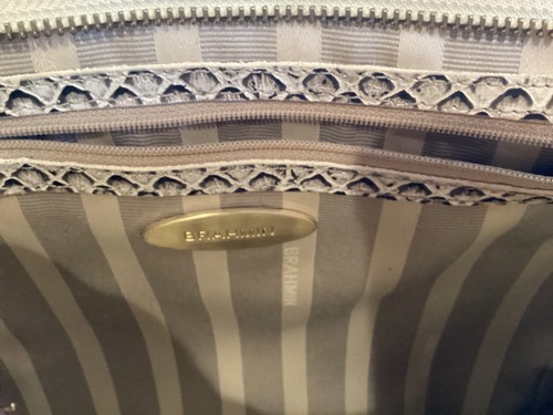 Borsa a tracolla Melbourne nuova con etichette Brahmin Medium Asher Popsicle - Foto 9 di 11