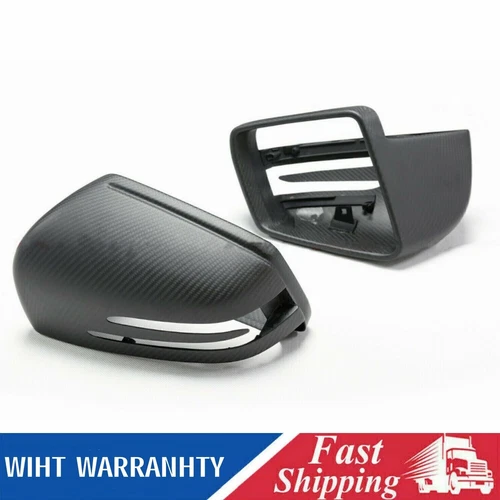 Carbon Fiber Car Mirror Cover for Benz G W463 X166 W166 GLE GLS Replacement AA