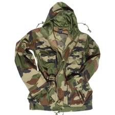Military Smock Combat Hooded Parka Long Mens Jacket French Army CCE Camo S-3XL