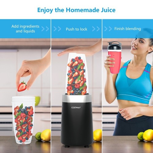 1000W Portable Blender with 6-Blade Design - Picture 9 of 13