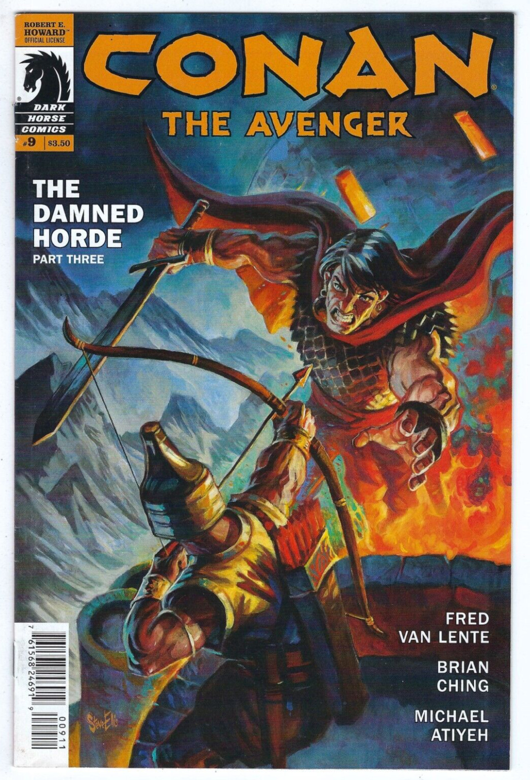 Dark Horse Comics CONAN THE AVENGER #9 first printing cover A