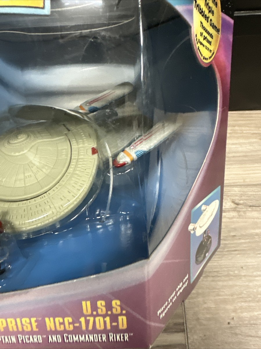 STAR TREK Strike Force USS ENTERPRISE NCC-1701-D Ship SEALED