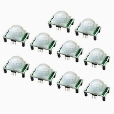 10 PCS HC-SR501 PIR Module Pyroelectric Infrared Motion Sensor Module Detecto...