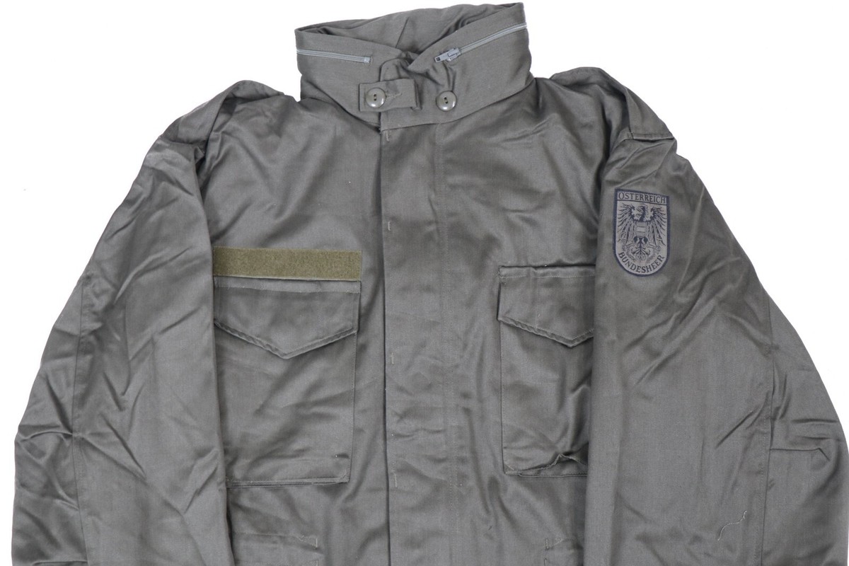 Large Austrian Army Österreich Bundesheer Heereseigentum Jacket