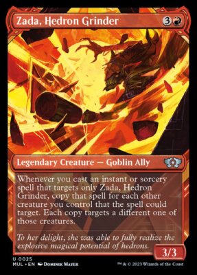 MTG Zada, Hedron Grinder (25/197) March of the Machine Multiverse