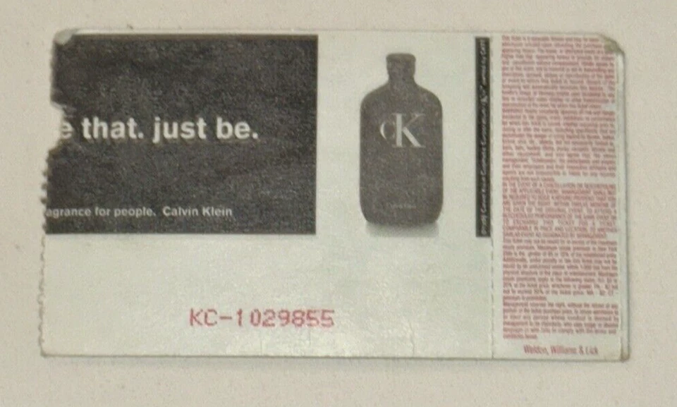 Boleto de baloncesto Uconn Northeastern NCAA talón 25/11/96 Rip Hamilton estudiante de primer año Foto 2 de 2