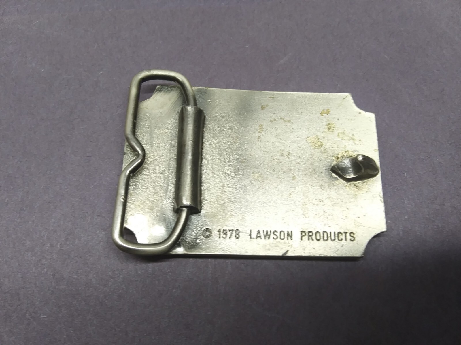 1978 LAWSON PRODUCTS Nuts & Bolts Solid Pewter Belt B… Gem