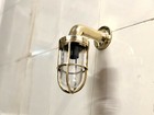 Applique murale nautique en laiton col de cygne lampe style marin luminaire v...