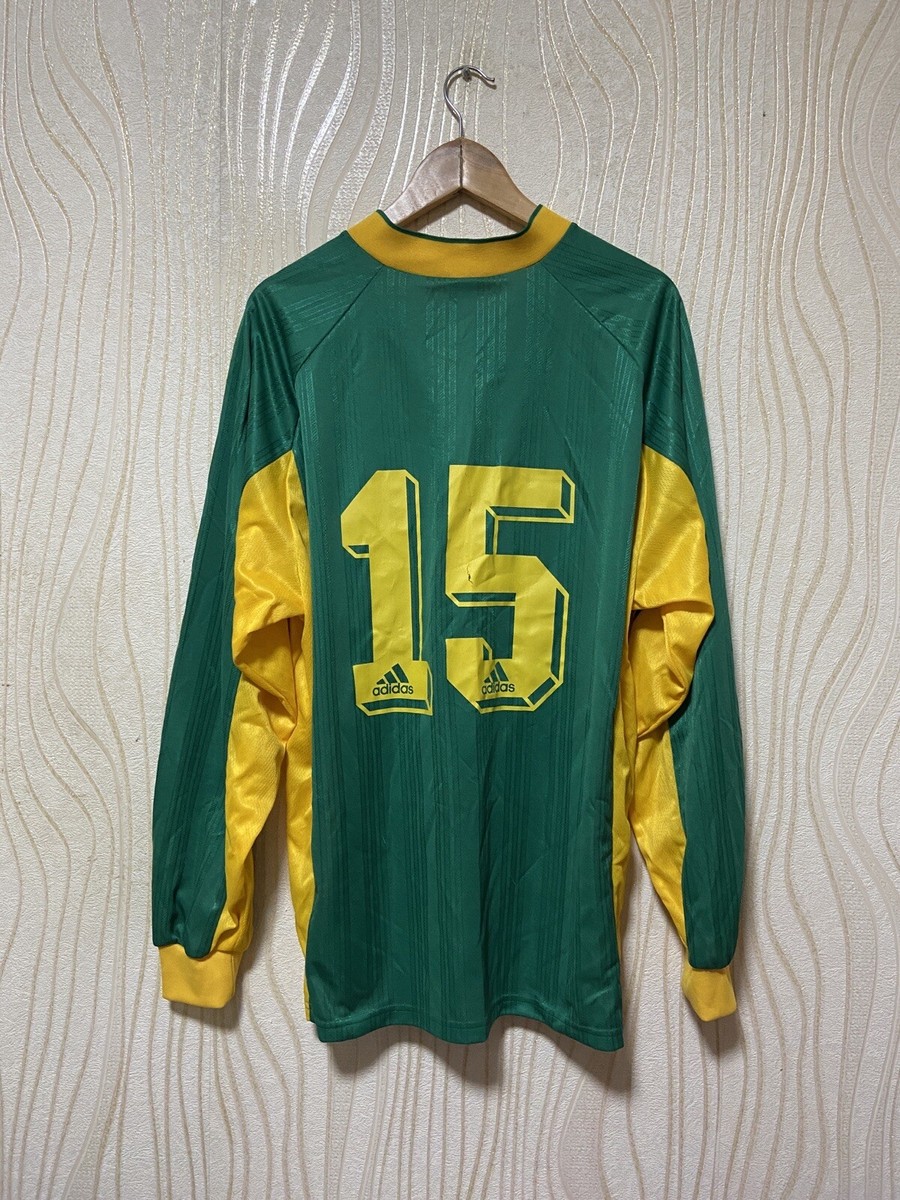 ウェア adidas vintage game shirt 2001 2002 2003 ADIDAS SHIRT JERSEY TEMPLATE sz XL LONG SLEEVE #15