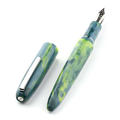 Scribo Piuma Fountain Pen in Sinestesia Diamondcast 18kt Extra Extra Fine Nib