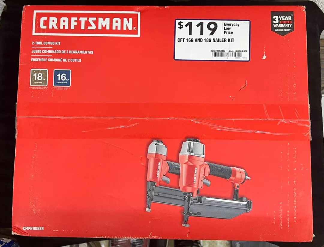 Craftsman 23 2024 gauge pin nailer
