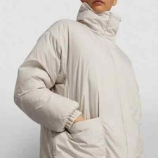 Frame Oversize Duvet Puffer Coat Black Size Small $898 New