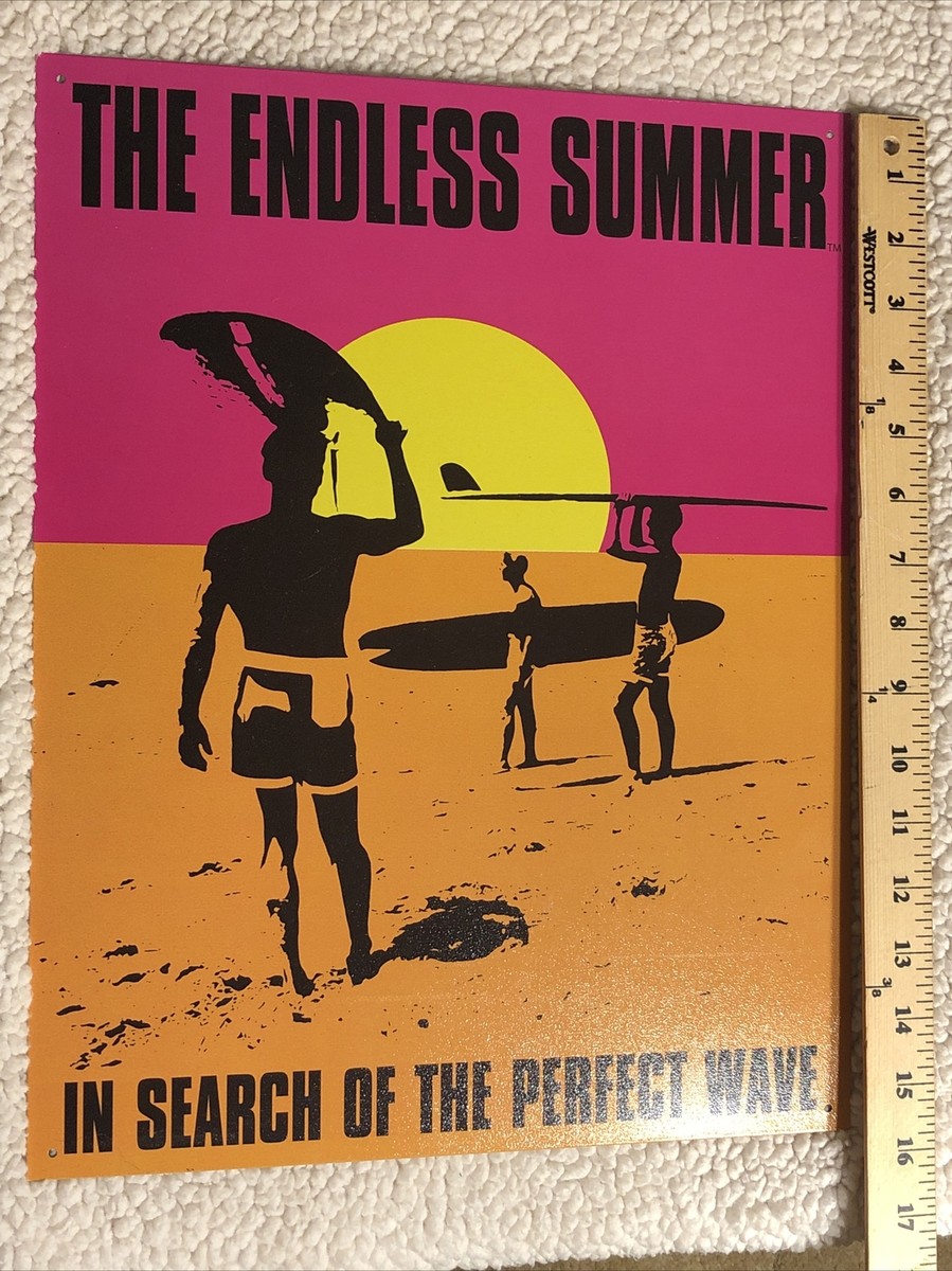 THE ENDLESS SUMMER IN SEARCH OF A PERFECT WAVE ~ Metal Sign ~ 12
