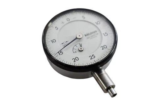 Mitutoyo 2922-08 Dial Indicator, 0-.125'' Range, .0005'' Graduation 