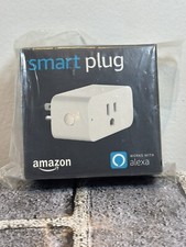 New 1 Pack Amazon Smart Plug - White Works With Alexa
