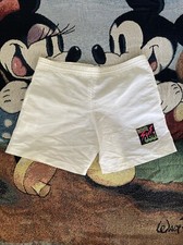 Vintage Surf Style White Shorts Size S Fits Like L