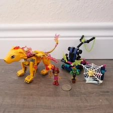 Lego Elves Azari & The Fire Lion Capture 41192 Missing Parts !!!