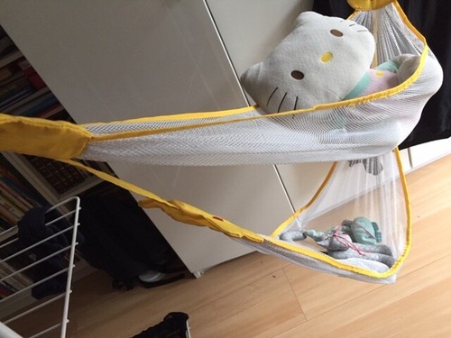 hamac double filets pour peluches ou jeux de bains - rangement - 第 2/3 張圖片