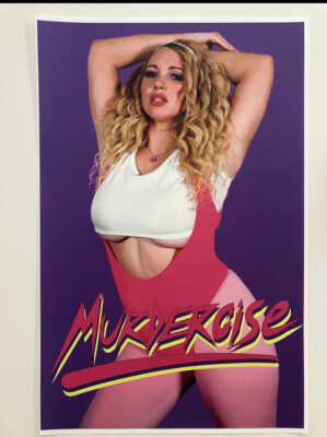 Jessa Flux Candy Murdercise Movie Poster 11x17 B-Movie Scream Queen