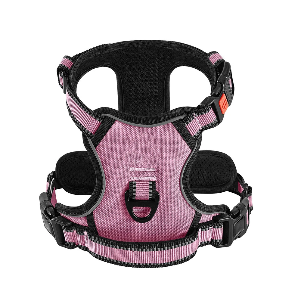 Dog Harness No-Pull Pet Harness Adjustable Outdoor Pet Vest reflection