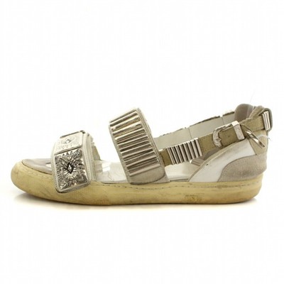 TOGA PULLA Metal Sneaker Sandals SANDAL Comfort 37 24.0 cm Silver  