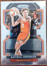 2022 PANINI PRIZM WNBA NATISHA HIEDEMAN CONNECTICUT SUN CARD #72 NM/MT