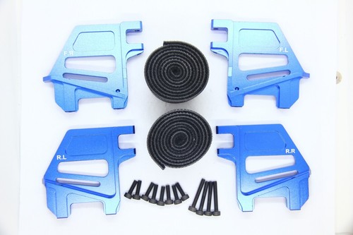 FOR Hot Racing Traxxas Xmaxx 30mm Straps Aluminum Tall Battery Hold-Downs 126M06 - Picture 5 of 10