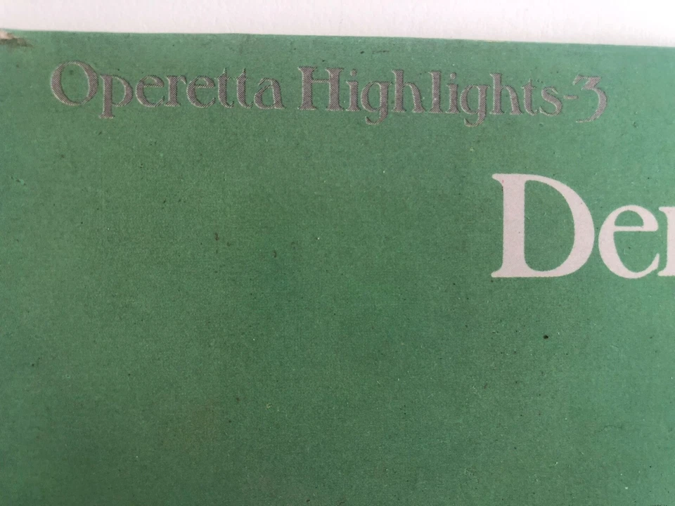 1966 Franz Lahar The Count Of Luxembourg Highlights Vinyl Album Record LP Hilde - Image 4 of 4