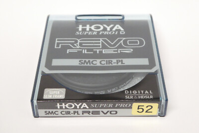 Hoya Super Pro 1 D Revo Filter SMC Pol circular Polfilter Neuware  52mm