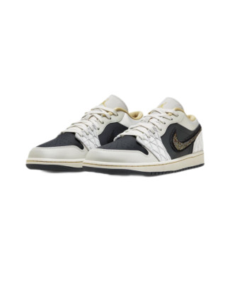 Jordan 1 Low Beaded Swooshes - DV1762-001